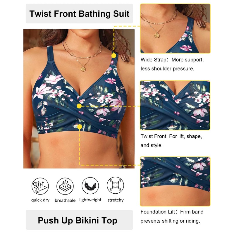 parte superior de bikini para mujer solo - Traje de