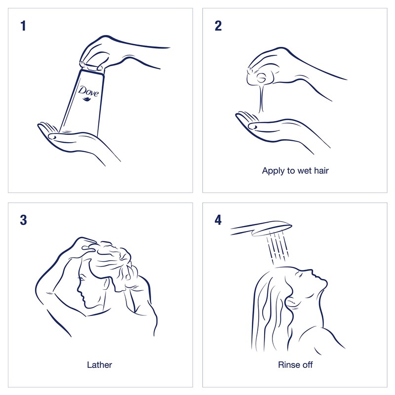 Dove Nutritive Solutions Shampoo Daily Moisture 12 oz