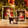 Egofine 11x14 Floating Frames Set of 2, Double Plexiglass Picture