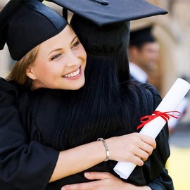 SAM & LORI 8th Grade Graduation Gift 5th College Cool High School Graduation Gifts for Her Class of 2025 Bracelet Jewelry Cuff Cards Nurse Senior Unique Daughter Middle School Graduate