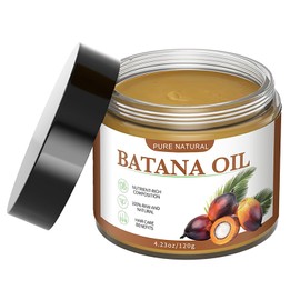Raw Batana Oil for Hair Care 100% Pure Batana Oil from Honduras Repair Hair Unrefined Natural Organic Batana Hair Masks for All Hair Tpyes in Men & Women (4.23OZ)