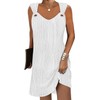 Melliflo Beach Dresses for Women 2024 Summer Sleeveless Tank Dresses