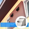 PATIKIL 12"x12" Wall Vent Cover, Exterior Dryer Vent Outlet Grille