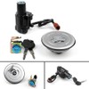 Motorcycle Ignition Switch Lock Set w/Keys Gas Cap & Seat