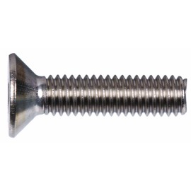 The Hillman Group 44043 1/4-20 x 1/2-Inch Flat Socket Cap Screw, Stainless Steel, 10-Pack