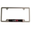 License Plate Frame Cover Holder, LSX Silver for Camaro Corvette,