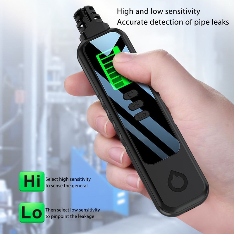 Gas Detector Professional High Accuracy Sensitive Audible Visual Alarm Handheld
