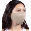 Headmost Comfymask 3 Layer Large Fabric Facemask: Water Repellent, Washable,