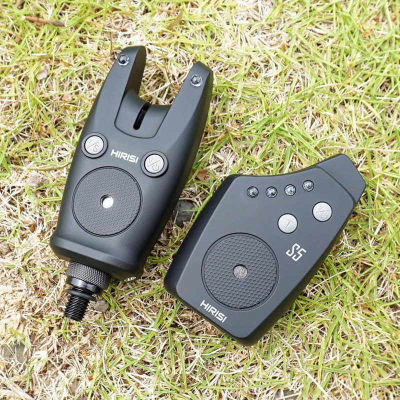 Hirisi Tackle Wireless Fishing Bite Alarm Set In Carry Bag