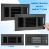 Wesiti 12 Pcs 10 x 4 Inch Ceiling Vent Covers