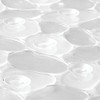 InterDesign Pebblz Bath Mat, Clear