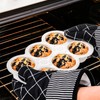 Hiceeden 2 Pack 6-Cup Ceramic Muffin Pan, Nonstick Cupcake Baking
