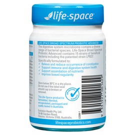 Life-Space Broad Spectrum Probiotic Advanced 60 Hard Capsules