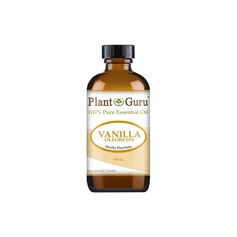 Plant Guru Vanilla Oleoresin Essential Oil 4 oz 100% Pure