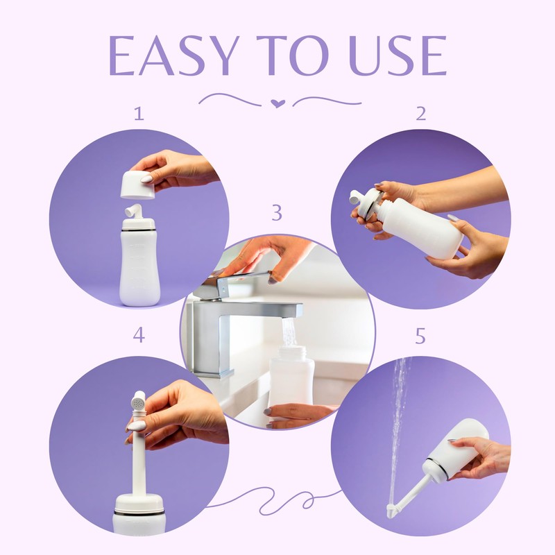 EKO Babe Peri bottle, postpartum care, gentle wash