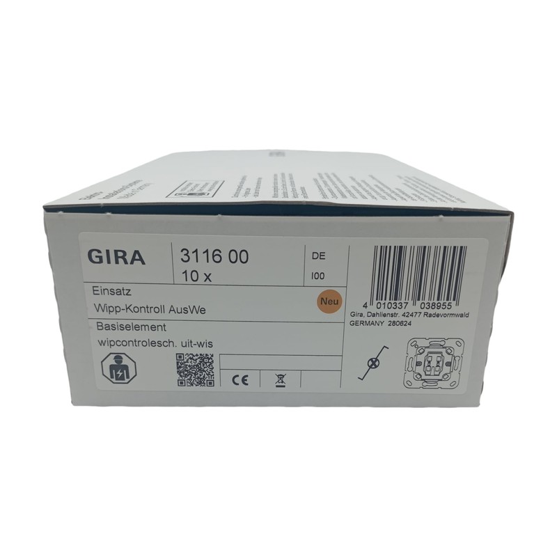 GIRA 311600 Control Toggle Switch