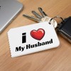 Azeeda 'I Love My Husband' Plastic Ice Scraper (IC00041515)