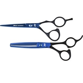 JW Shears Blu Shear & Thinner Combo - FREE Case Included (6.25")