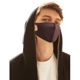 LOOKA | Protective Fashion Air Mask | Washable and Reusable | Comfortable | Logo Brown (Small Medium)