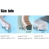Tooperze Weather Stripping for Door,Self Adhesive Brush Window Seal Strip