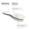 BERGAL COTTON 3 Pairs Soft Thin Barefoot Soles 100% Cotton