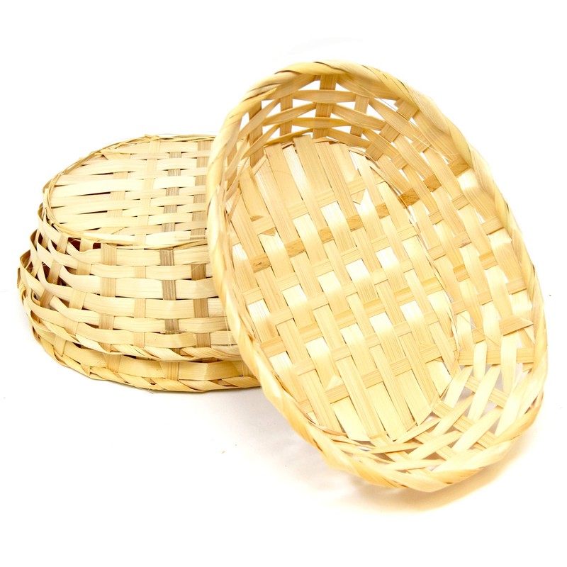Lashuma Braided Filling Baskets, Pack of 3 Easter Baskets, Empty