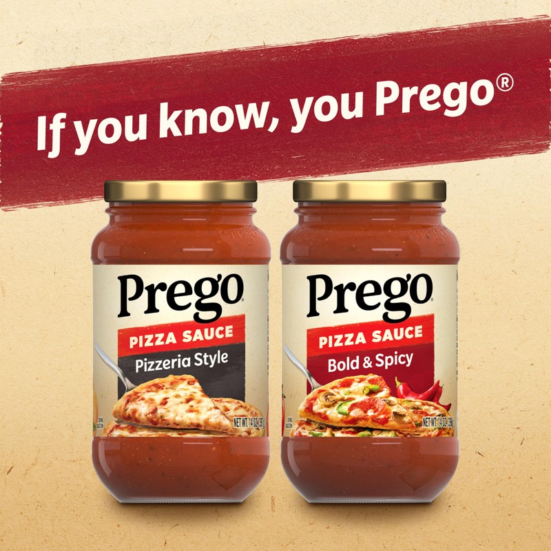 Prego Bold and Spicy Pizza Sauce, 14 OZ Jar