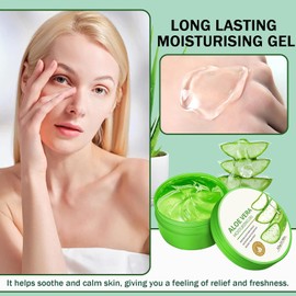 Gel De Aloe Vera Purity: Gel Hidratante De Aloe Vera Para Rostro Y Piel, Sin Sensación Pegajosa.