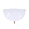 Aspen Creative 28008-15-2, Clip-on Dome Shade for A-Type Bulb Indoor