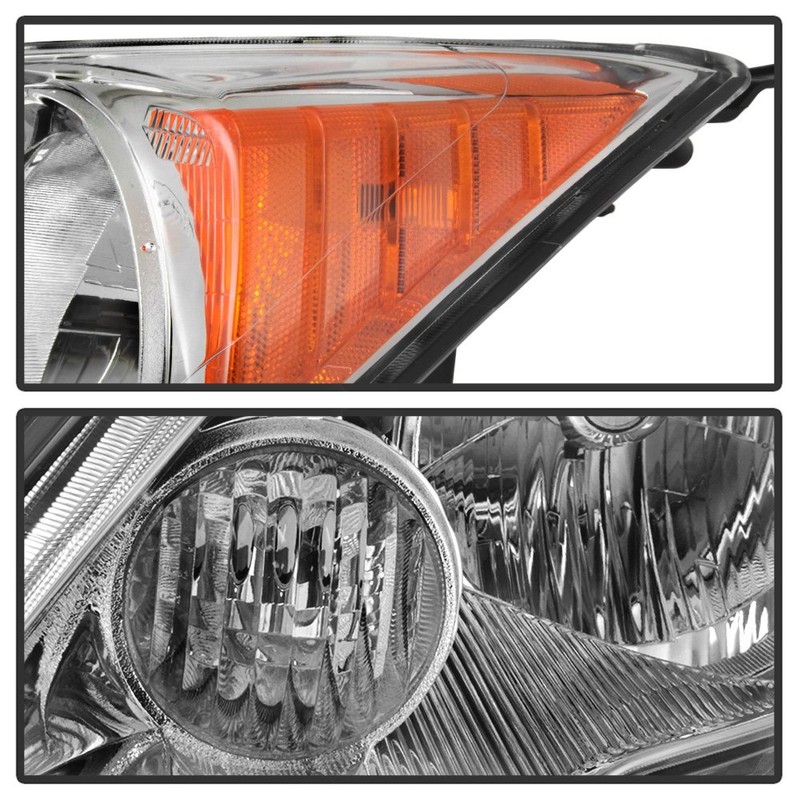 ACANII - For 2007-2011 Honda CRV CR-V Headlights Headlamps Front