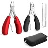 TOPNPEKO Toenail Clippers Set for Thick Nails & Ingrown Nails
