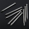 100pcs Finishing Nails Hand-Drive Hardware Carbon Steel Nail 25mm 1-inches