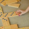Triumph EE. UU. Domino Set, 28 pieza Madera Lawn Talla