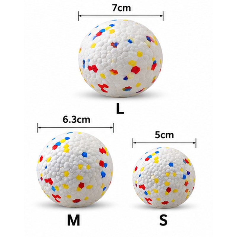 High Elasticity Dog Ball for Chewing & Play – Solid