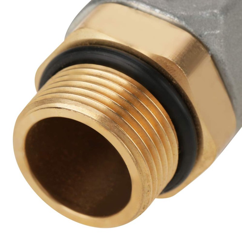 ViaGasaFamido Fuel Hose Joint 3/4 BSPP Aluminum Fuel Hose Fitting