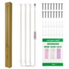 LED Plant Grow Light Strips 6.2W 126LED 82.6lm Bright Grow