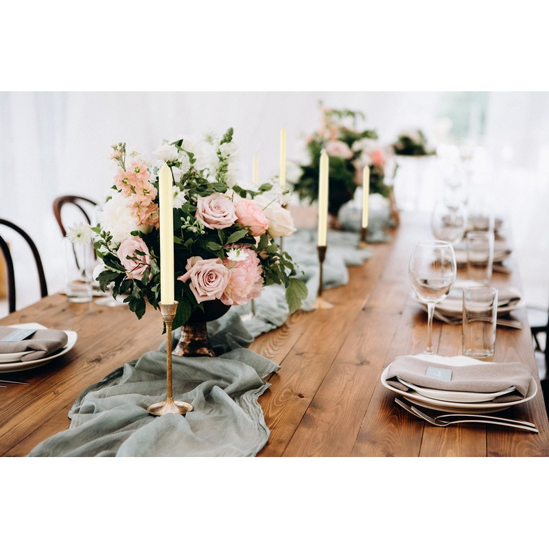 BOLSIUS Ivory Dinner Candles - 10 Pack Unscented 9 Inch