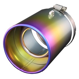 SFC マフラーカッター チタン 大口径 汎用 100mm 100φ 水平のマフラーに