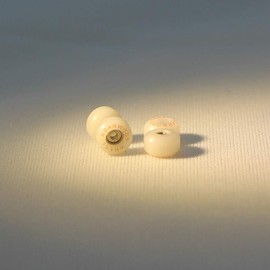 NOAHWOOD Fingerboards PRO Handmade Wheels(No CNC)(PRO Bearing 4Pcs/Set) (White, II)