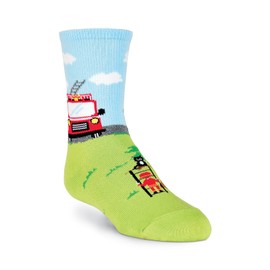 K. Bell Socks - Casual Sock - Fireman Crew unisex-child