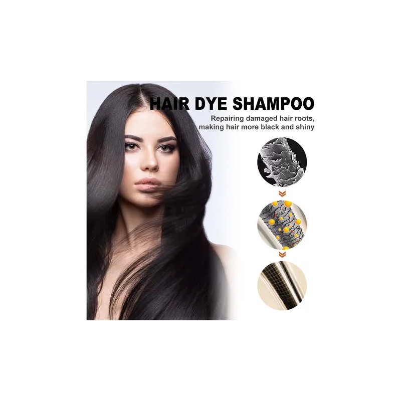 Shampoo Tinte Instantaneo Cubre Canas Natural Jengibre 500ml