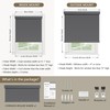 SUNOFF Cordless Blackout Roller Shades Blinds for Windows Free-Stop,Pull Down