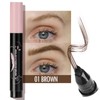 Brow Pencil,Brow Pen for Natural Looking Brows Makeup - 1.4ml
