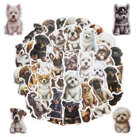 Pets Stickers for Kids and Adults, 300 Pieces, Peeking Cats and Dogs Design, for Mobile Phone Laptop, Cup，Water Bottle, Scrapbook，It is Also an Interesting Children's Sticker.