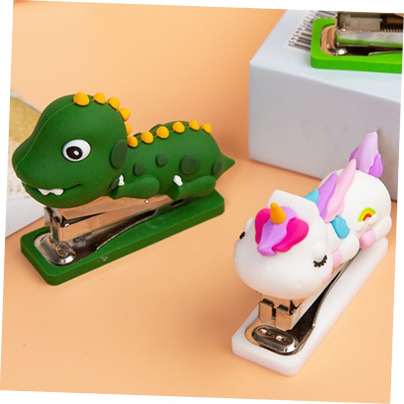 Operitacx Mini Stapler Tape Refill Ruler Desktop Hot Stapler Kit