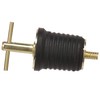 Attwood 11587-4 T-Handle Drain Plug, for 1-Inch-Diameter Drains, Locks in