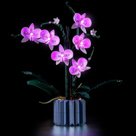 VONADO LED Light Compatible with Orchid Set, Pink Lighting Kit