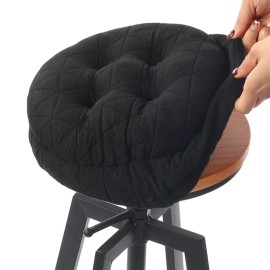 Buyue Seat Cushion for Round Bar Stool Dia.12 Luxury Fashion Jacquard with Anti-Ski