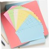 jojofuny 2 Sets Loose Leaf Paper Planner Refills with Grid