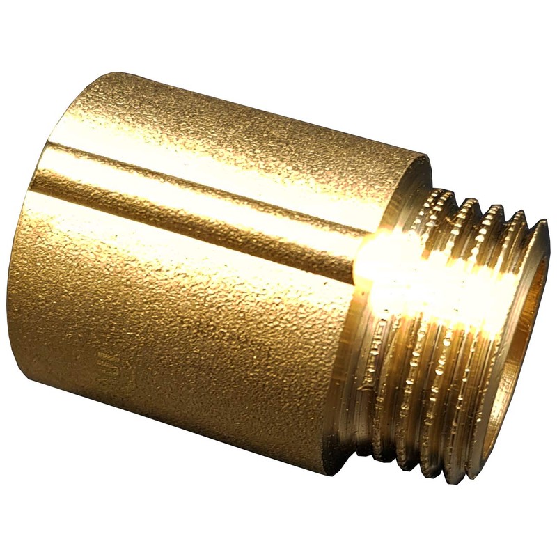1/2" BSP (15mm) Pipe Thread Extension Female x Male Cast